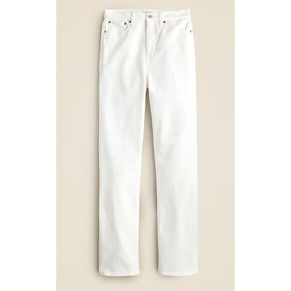 J. Crew Classic straight jean in white size 32 - Picture 2 of 6